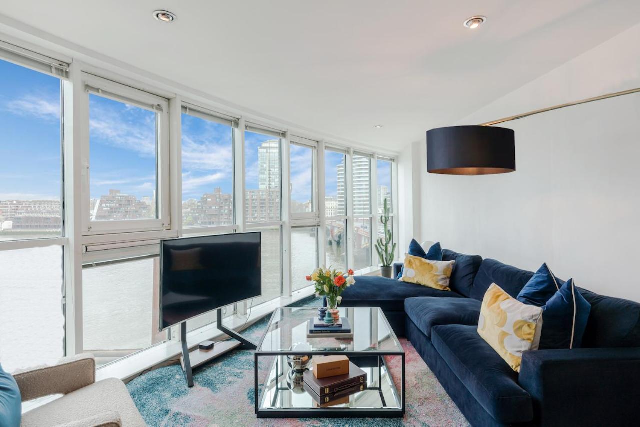 Thames View In Town! Large Luxxe Nomad Design Family * Londres